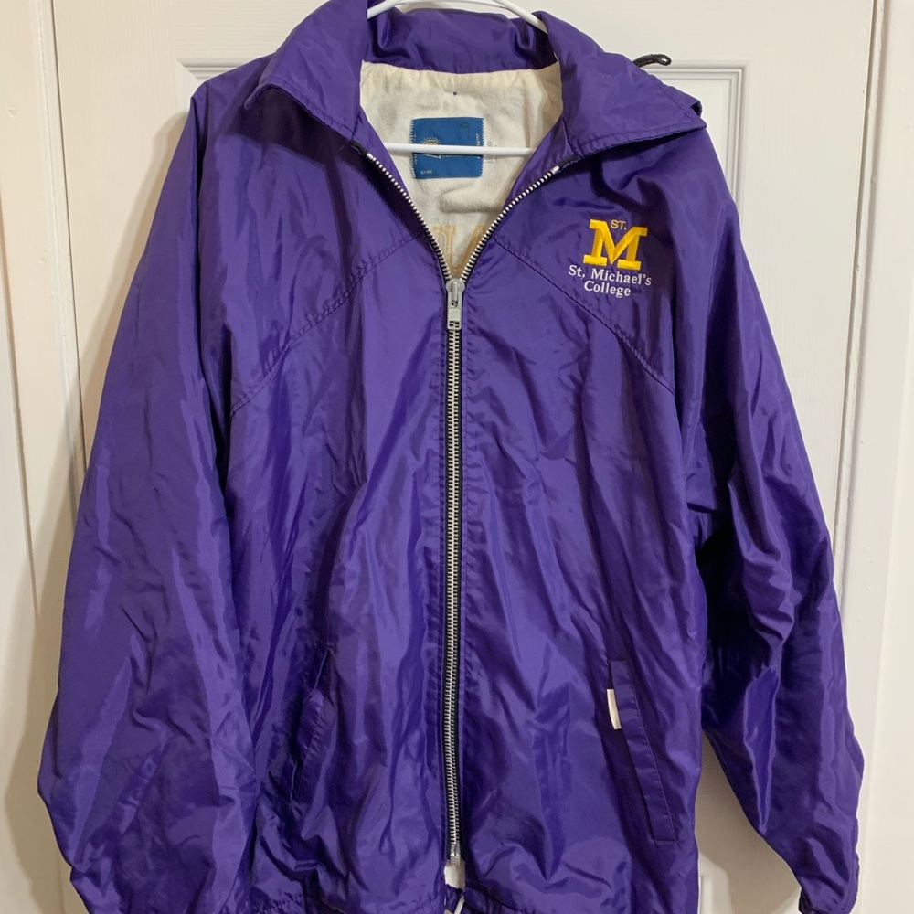 St Michael’s College Windbreaker jacket Size M